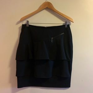 Bisou Bisou Black Layer Skirt. 10.